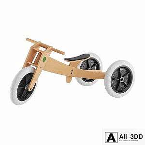 Wishbone Bike Original 3in1 Natural