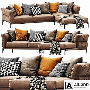 Flexform adda chaise lounge