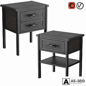 Dantone Home Contempo bedside table