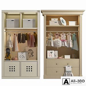 Wardrobe with decor 3