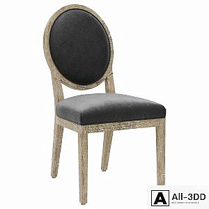 Restoration Hardware French Contemporary Round Chair
