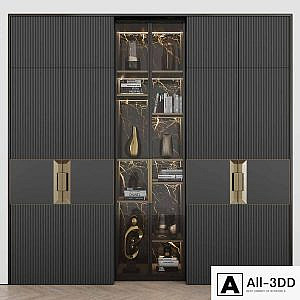 Art Nouveau wardrobe 01