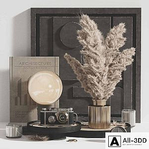 Pampas decor set