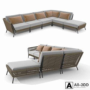Holly hunt salamander sectional sofa