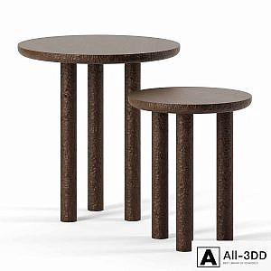 Rosae side tables by COLLECTION PARTICULIERE