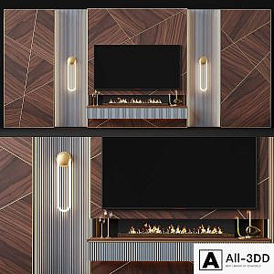 TV wall modern 61