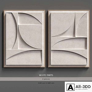 Relief White Parts