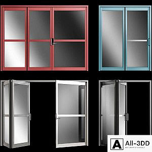 Folding Metal Automatic Door