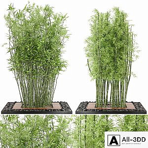 Outdoor Plants Bamboo Set Garden Set 21