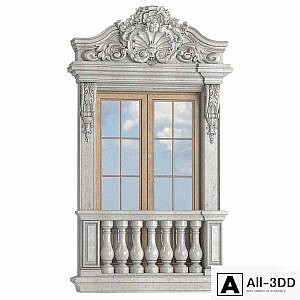 Classic frame window