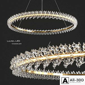Laurel LED Chandelier by Elegant Lighting
