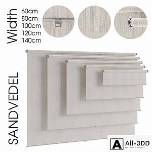SANDVEDEL. Roller blind