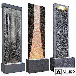 Wall watter waterfall 2