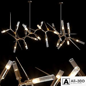 Shard Chandelier Luxxu