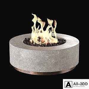 Fireplace set