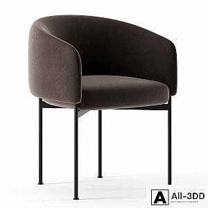 Bonnet dining chair by Adea