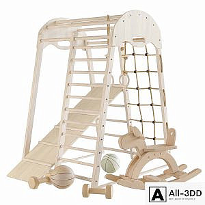 Toys and furniture set