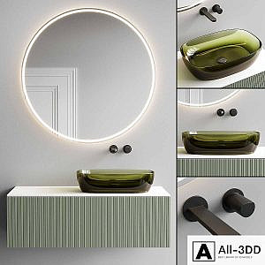 Antonio Lupi Design Binario 12 Vanity Unit Set 6