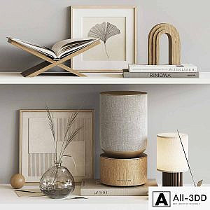 Decorative set with Bang & Olufsen