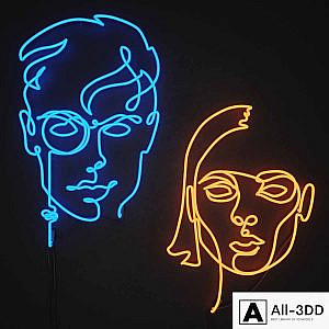 neon_set_01 man & woman