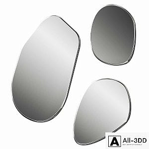 Sovet Italia Gocce di Rugiada Wall Mirrors