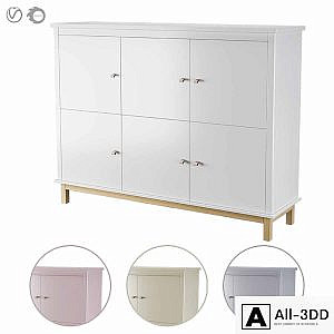 Ellipse Wardrobe Classic low in four colors