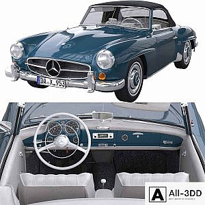 Mercedes-Benz 190 SL + (Corona)