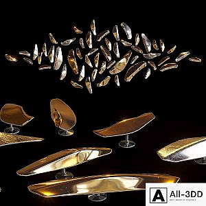 Droplight wall decor - Vargov Design