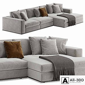Minotti Hamilton corner sofa