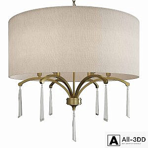 Gwyneth drum chandelier