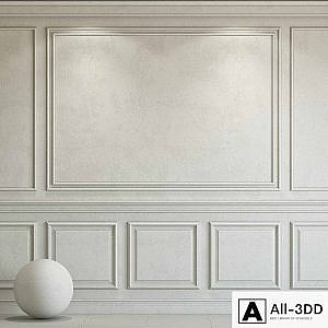 Decorative plaster with molding 228