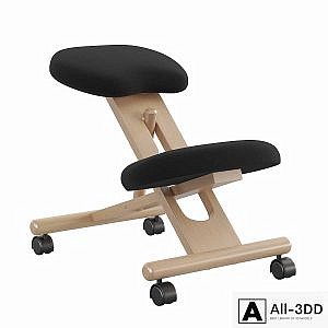 Orthopedic kneeling office smart chair
