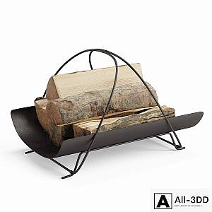 Elspeth Wrought Iron Log Carrier