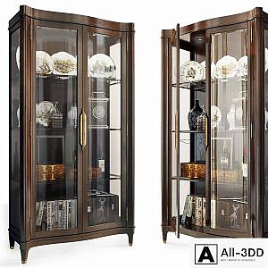 Wardrobe / showcase Serenity Sophia Curio. Cabinet / showcase bu FFDM