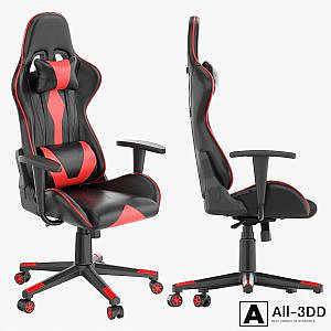 Ergonomic gaming armchair