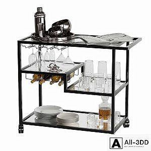 Drink Bar cart set 3