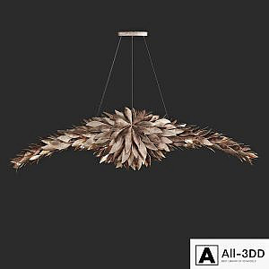 Luxury chandelier with petal elements EVO Vetvistore
