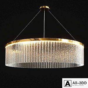 Crystal Island Light Led Suspension Lamp