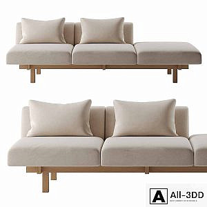 Raft Sofa 2 by Ariake