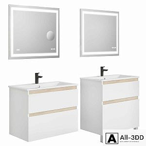 Am.Pm X-Joy 80 + Pencil case wall / floor