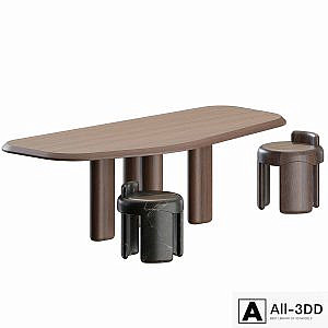 Kafa Dinning Set by Collection Particuliere
