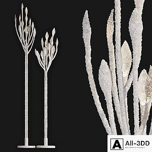 Elegant floor lamp BUSH Vetvistore