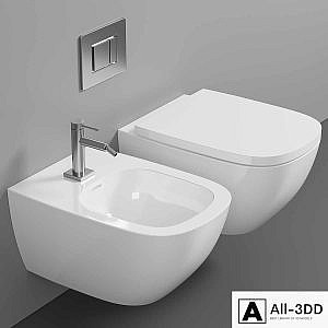 Wall hung toilet Laufen Palomba 8.2080.2.000.000.1