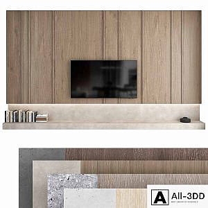 TV wall set 08