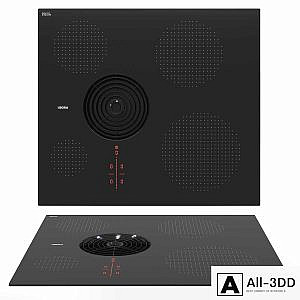 BORA PURSA Cooktop with extractor