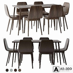 LISABO Table and ODGER Chair ikea