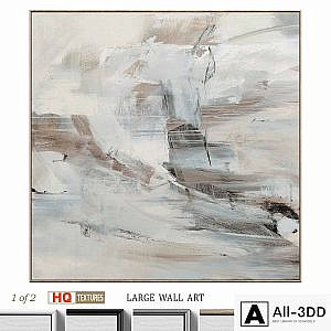 Large Abstract Neutral Wall Art C-425