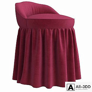 Monogrammed Slipcovered Swivel Stool Ballard Designs
