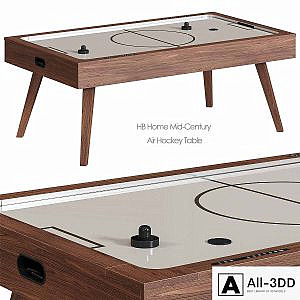 HB Home Mid-Century Air Hockey Table West Elm