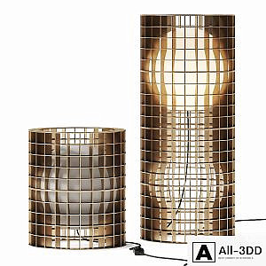 FontanaArte Matrix Table Lamps
